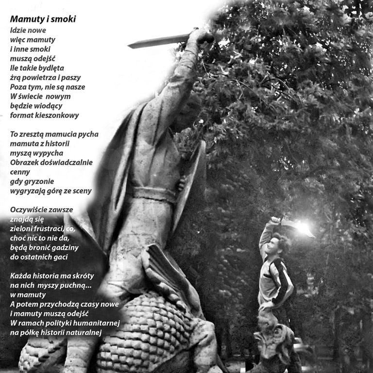 Mamuty i smoki - fotowiersze Andrzeja Popielskiego