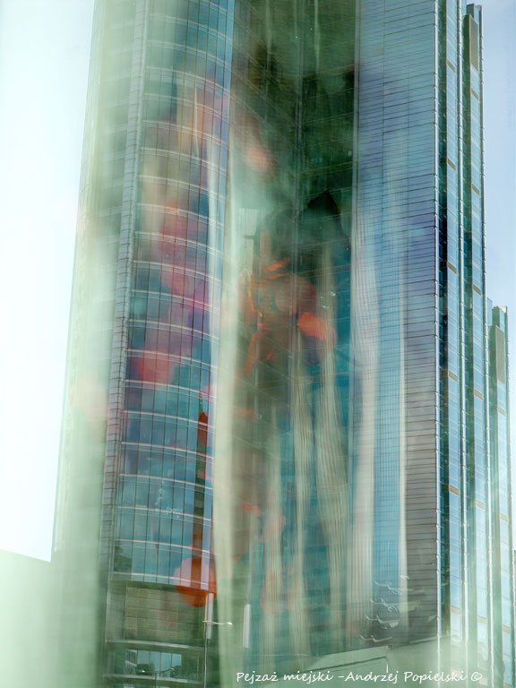 Miasto "Pejzaż miejski" Rondo ONZ Warszawa - galeria fotografii artystycznej