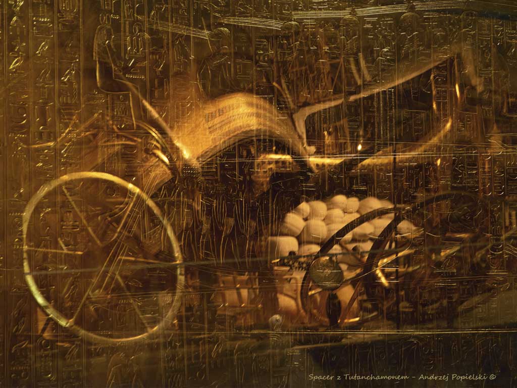 1 Walking with Tutankhamun - Photo Art Gallery by Andrzej Popielski
